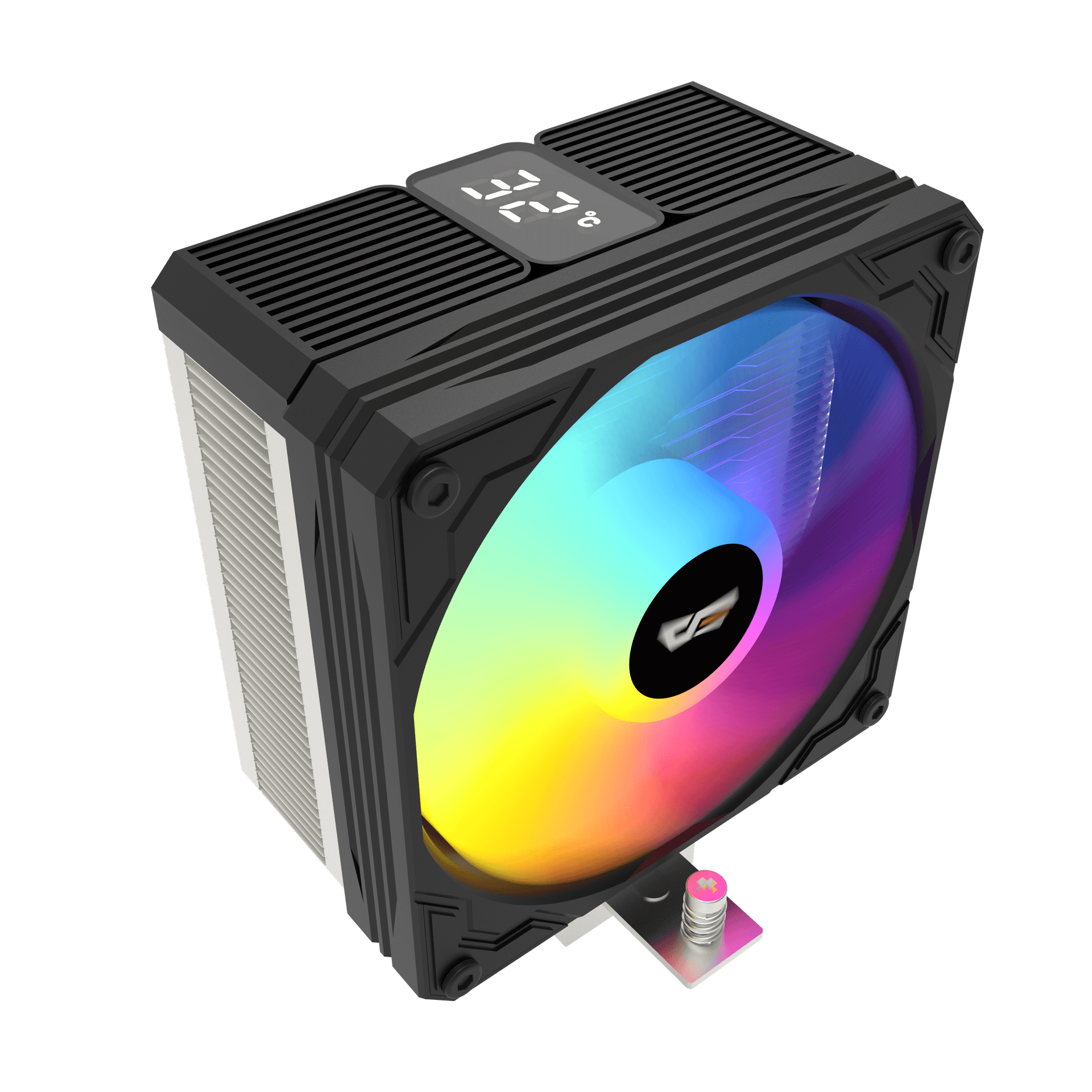 Tản nhiệt khi CPU DARKFLASH M400 Digital Display Led ARGB Black